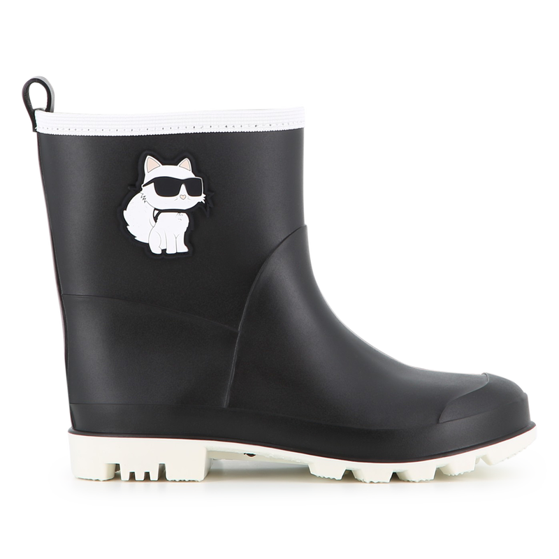 Bota de chuva KARL LAGERFELD KIDS 
                        GIRL