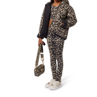 Leggings com padr&atilde;o animal MICHAEL KORS 
                    GIRL
