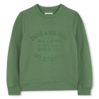 Moletom overdyed ZADIG & VOLTAIRE 
                    BOY
