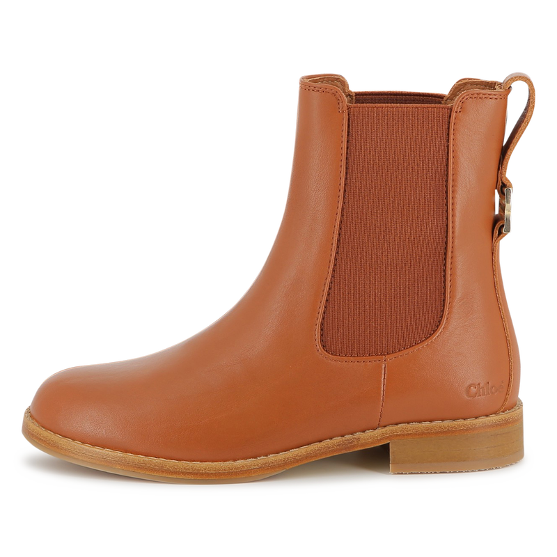 Botas de couro CHLOE 
                        GIRL