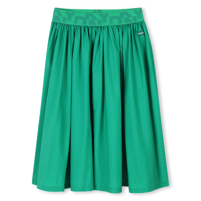Elasticated-waist midi skirt DKNY GIRL