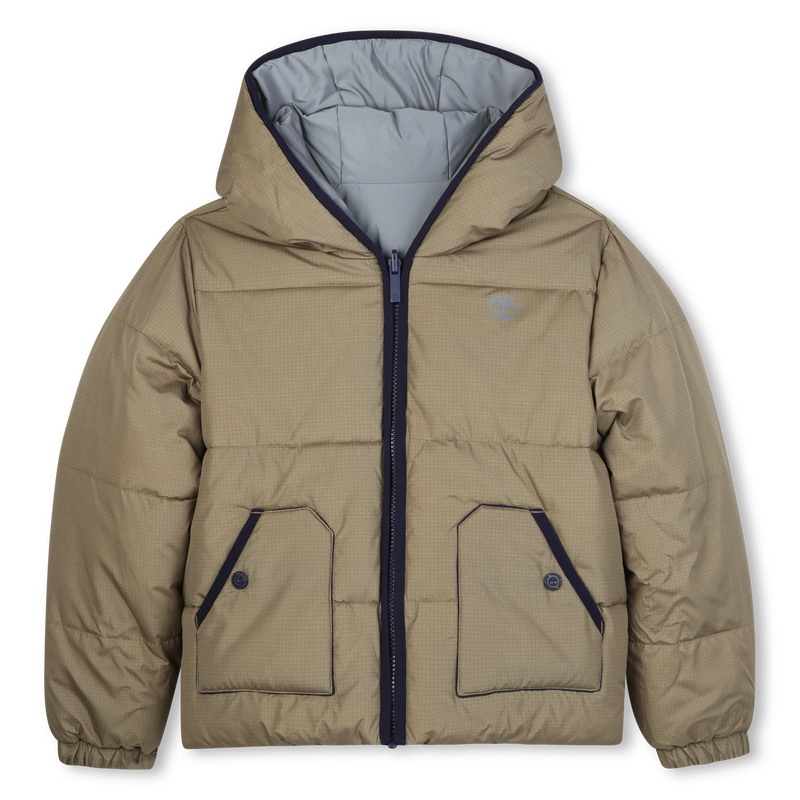 Jaqueta reversível com capuz TIMBERLAND 
                    BOY
