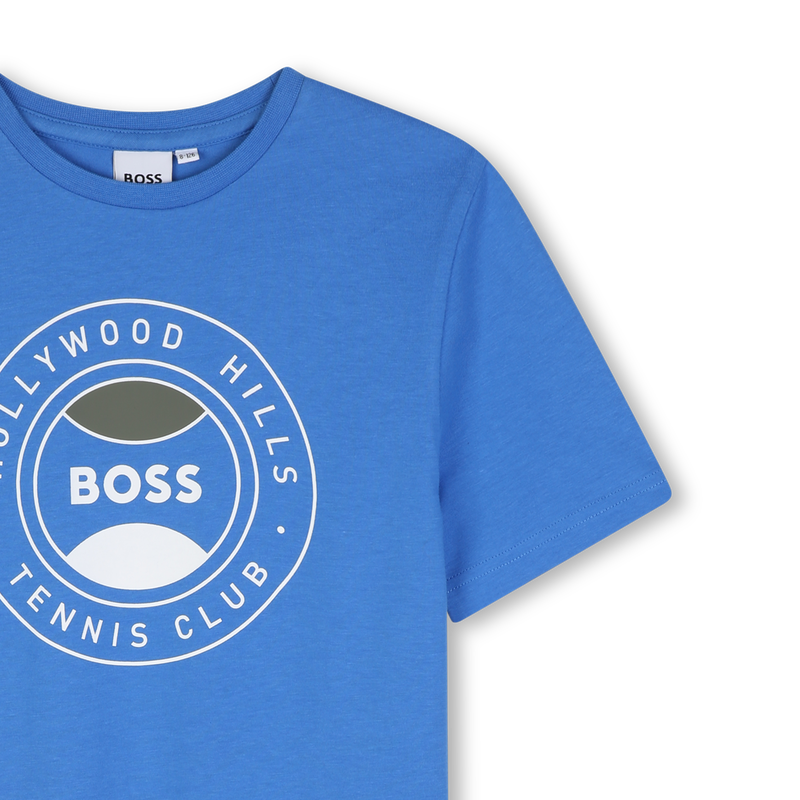 T-SHIRT DE MANGA CURTA BOSS 
                        BOY