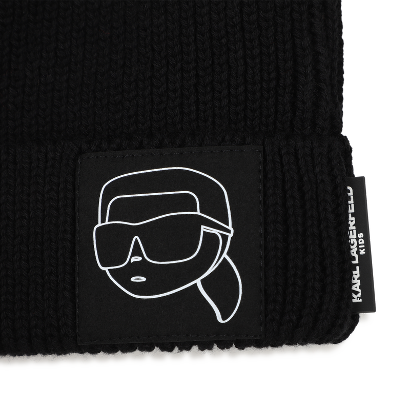 Gorro de tric&ocirc; KARL LAGERFELD KIDS 
                        BOY