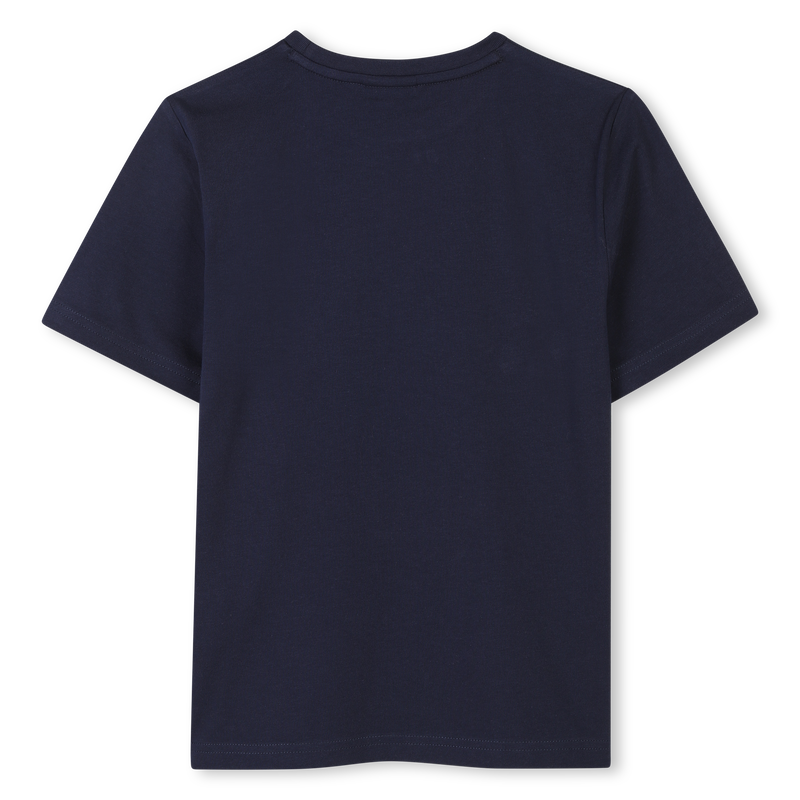 T-shirt manga curta em algod&atilde;o BOSS 
                        BOY