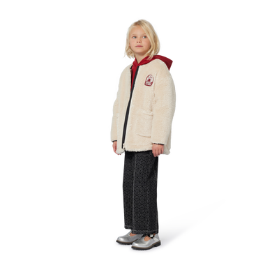 Casaco com capuz destacável KENZO KIDS GIRL