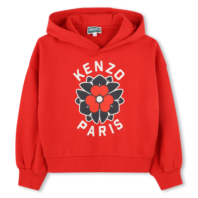 Fleece Hoodie KENZO KIDS GIRL
