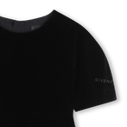 Vestido de veludo GIVENCHY 
                    MENINA