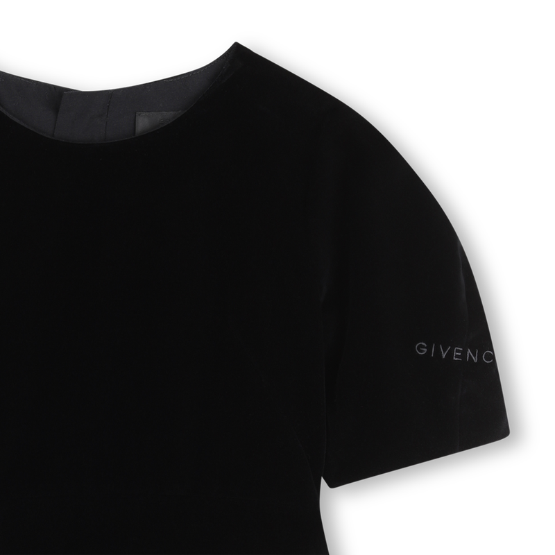 Vestido de veludo GIVENCHY 
                        MENINA