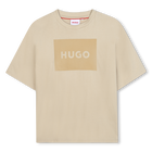 T-shirt de manga curta HUGO 
                    BOY