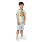 Bermudas com bordado KENZO KIDS 
                    BOY