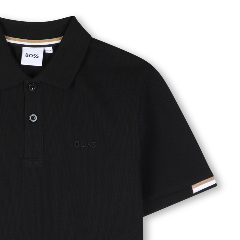 Polo de manga curta BOSS 
                        BOY