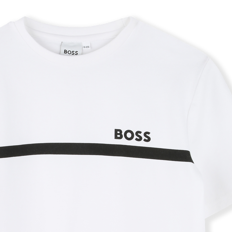 T-SHIRT DE MANGA CURTA BOSS 
                        BOY