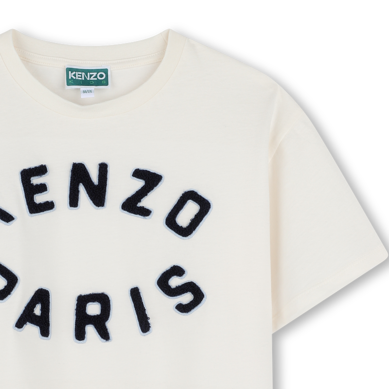 T-shirt manga curta em algod&atilde;o KENZO KIDS 
                        UNISEX