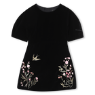 Vestido de veludo GIVENCHY 
                    MENINA