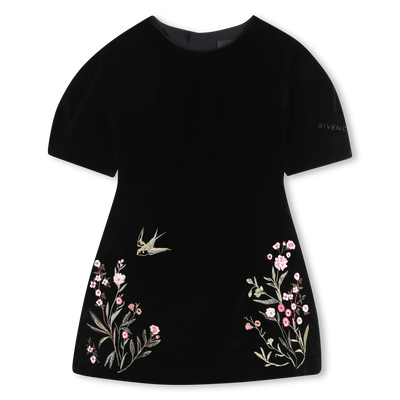 Vestido de veludo GIVENCHY MENINA