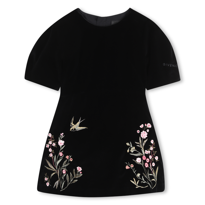 Vestido de veludo GIVENCHY 
                        MENINA