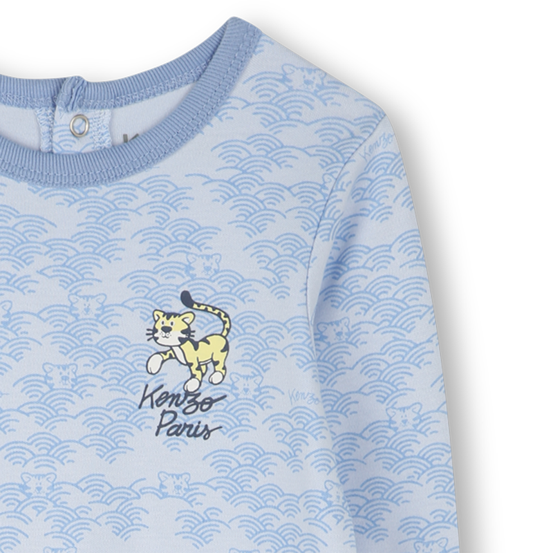 Pijama algodão com molas KENZO KIDS 
                    BOY