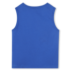T-shirt sem mangas log&oacute;tipo KENZO KIDS 
                    BOY