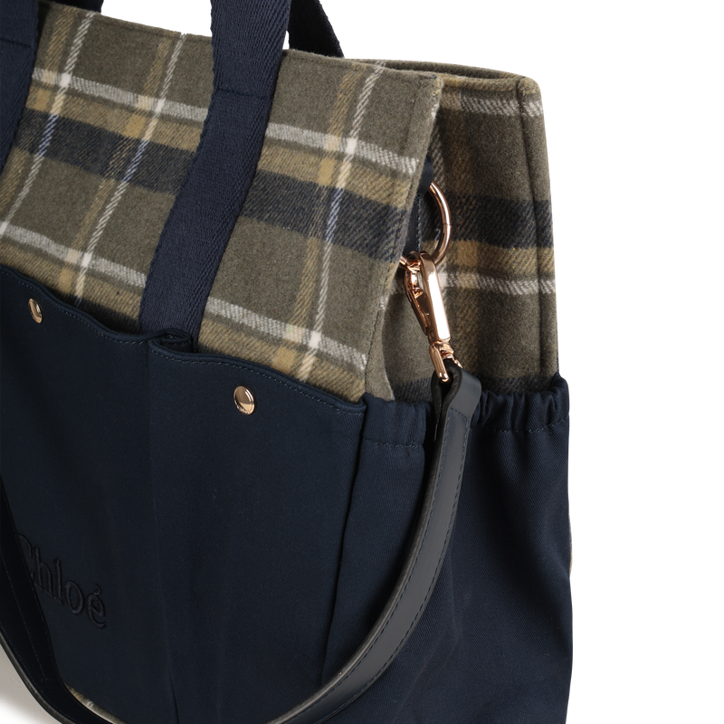 Saco de fraldas bimaterial CHLOE 
                        GIRL