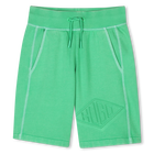 Bermudas de jogging em molet&atilde;o, ILHA VERDE, hi-res