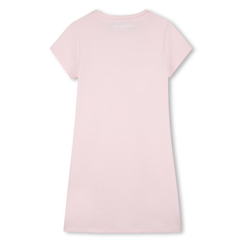VESTIDO DE MANGA CURTA KARL LAGERFELD KIDS 
                        GIRL
