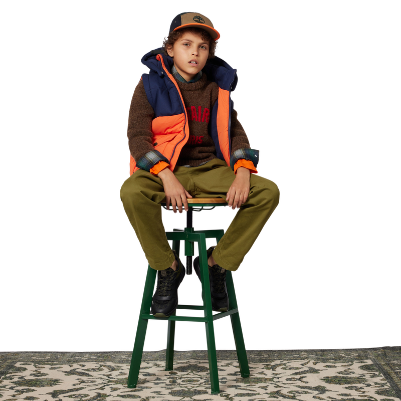 Boné de sarja bordado TIMBERLAND 
                    BOY