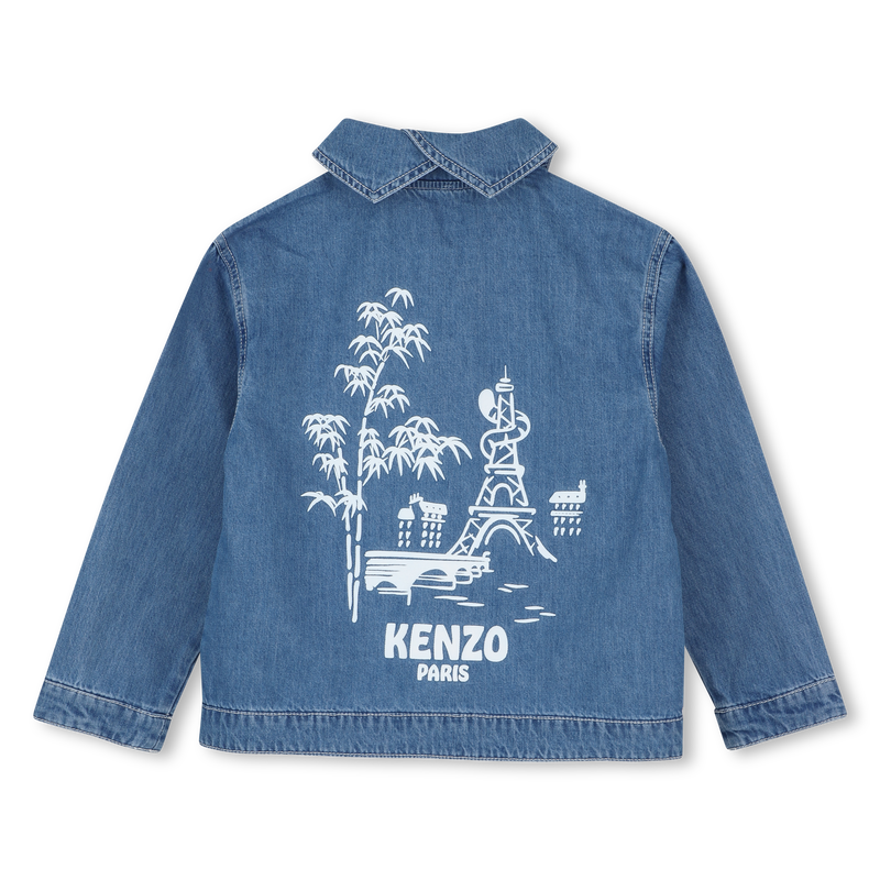 CASACO DE GANGA KENZO KIDS 
                        GIRL