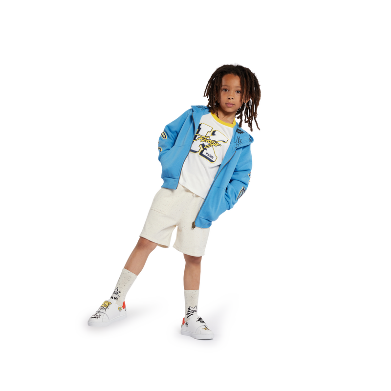Leather Velcro sneakers KENZO KIDS 
                    UNISEX