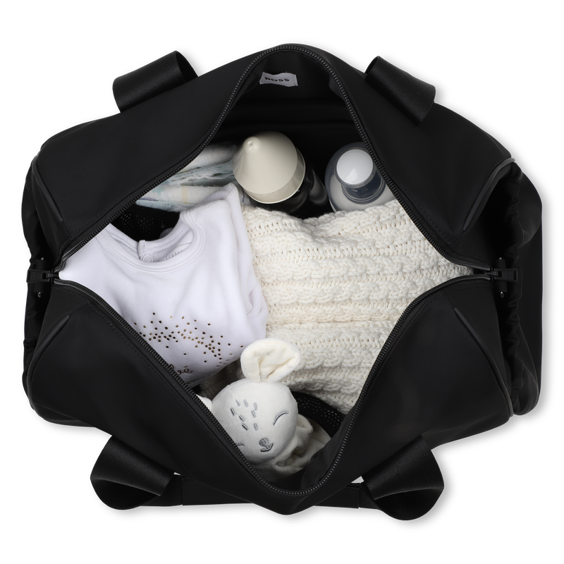 Saco de fraldas feito de tecido revestido BOSS 
                        UNISEX