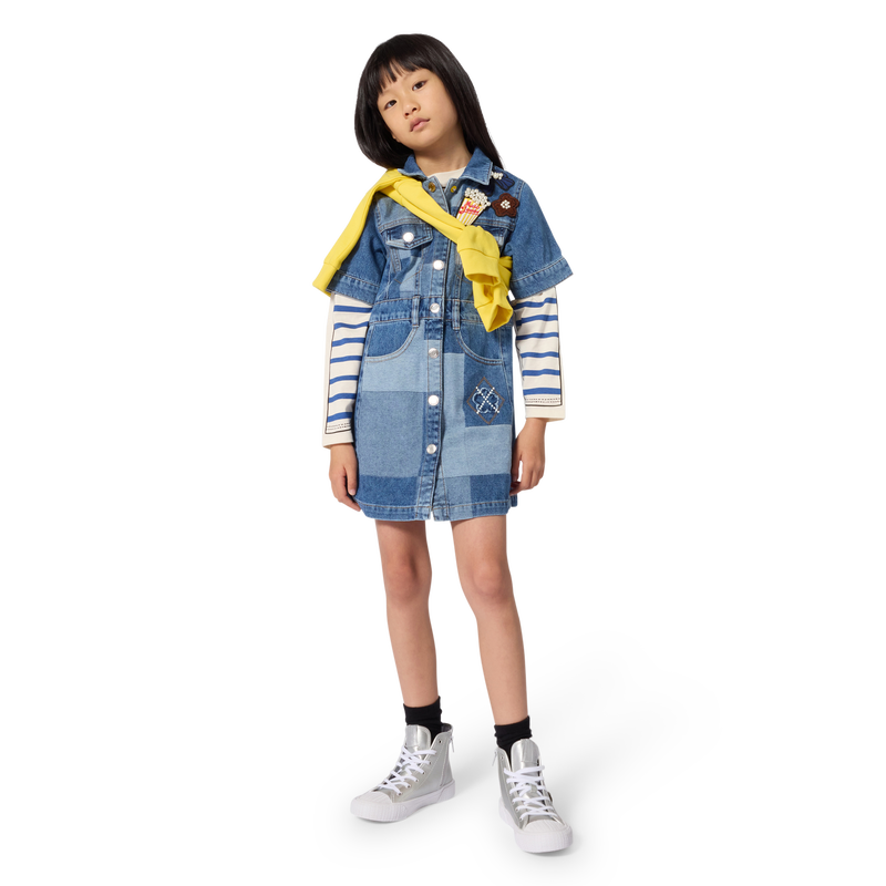 Vestido de mangas curtas MARC JACOBS 
                        GIRL