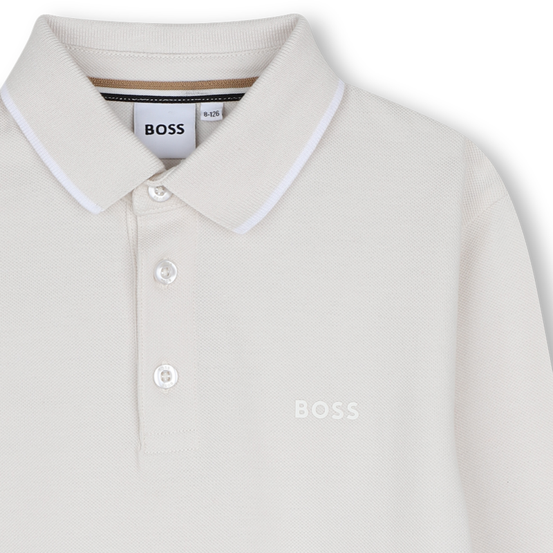 Polo de mangas longas BOSS 
                        BOY