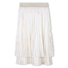 Saia plissada de voile KARL LAGERFELD KIDS 
                    GIRL