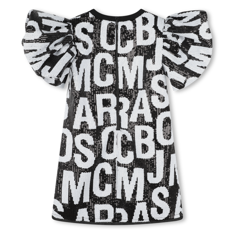 Vestido formal com lantejoulas MARC JACOBS 
                        GIRL