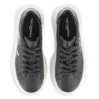 T&ecirc;nis de cano baixo com cadar&ccedil;o KARL LAGERFELD KIDS 
                    GIRL