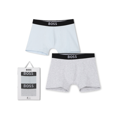 Pack de 2 cuecas boxer jersey BOSS BOY