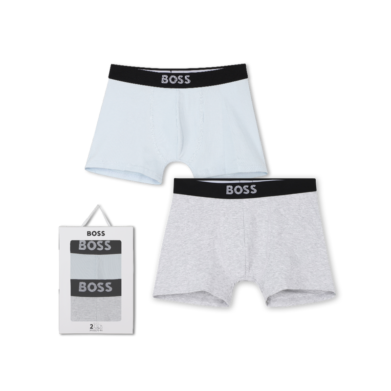Pack de 2 cuecas boxer jersey BOSS 
                        BOY