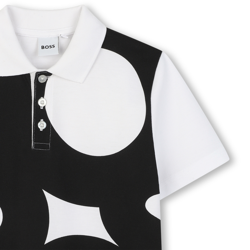 Camisa pólo de algodão BOSS 
                    BOY