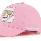 Cap ilustra&ccedil;&atilde;o choupette KARL LAGERFELD KIDS 
                    GIRL