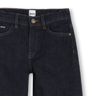 Jeans com fecho zip BOSS 
                    GIRL