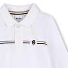 Polo de mangas longas BOSS 
                    BOY