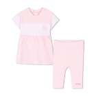 Conjunto de vestido e leggings BOSS 
                    GIRL