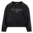 Moletom duplo jersey KARL LAGERFELD KIDS 
                    GIRL