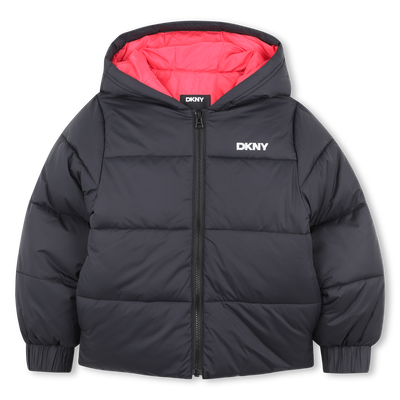Jaqueta com capuz DKNY MENINA