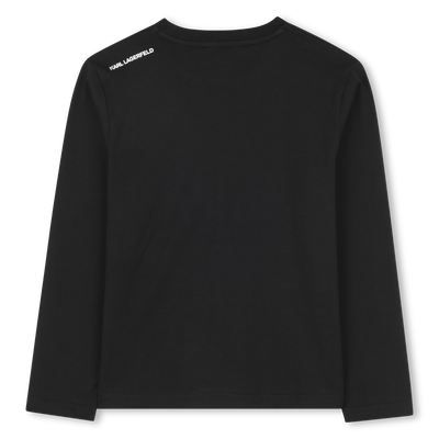 Camiseta de manga comprida KARL LAGERFELD KIDS BOY