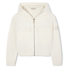 Cardigan com capuz MICHAEL KORS 
                    GIRL