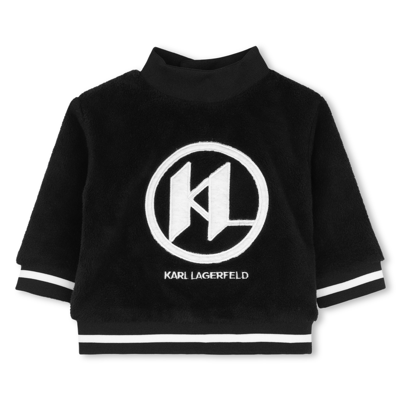 Conjunto de moletom e cal&ccedil;a KARL LAGERFELD KIDS 
                        MENINO