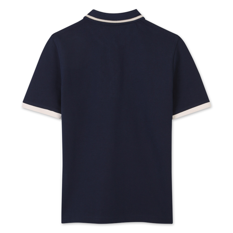 Polo com etiqueta no peito BOSS 
                        BOY