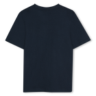 T-shirt manga curta em algod&atilde;o BOSS 
                    BOY