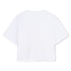T-shirt de manga curta folgada DKNY 
                    GIRL